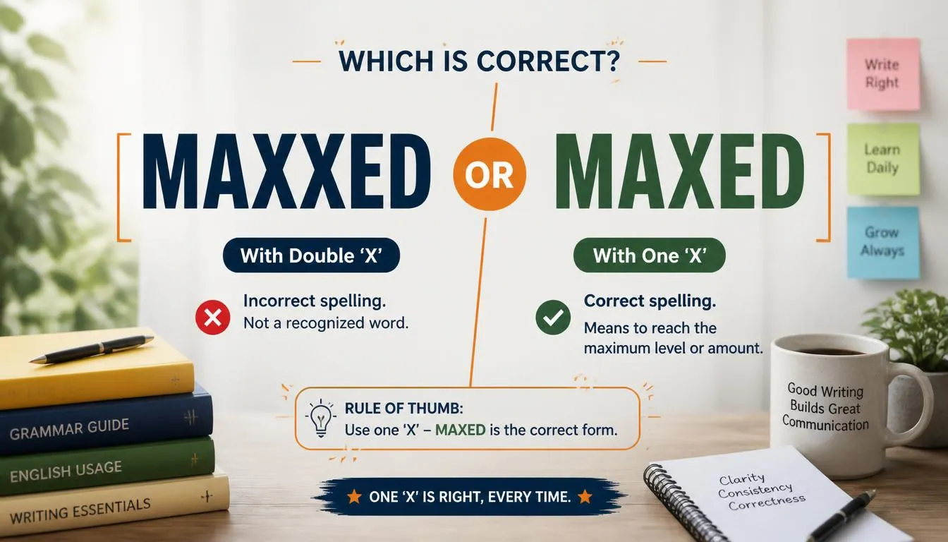 Maxxed or Maxed