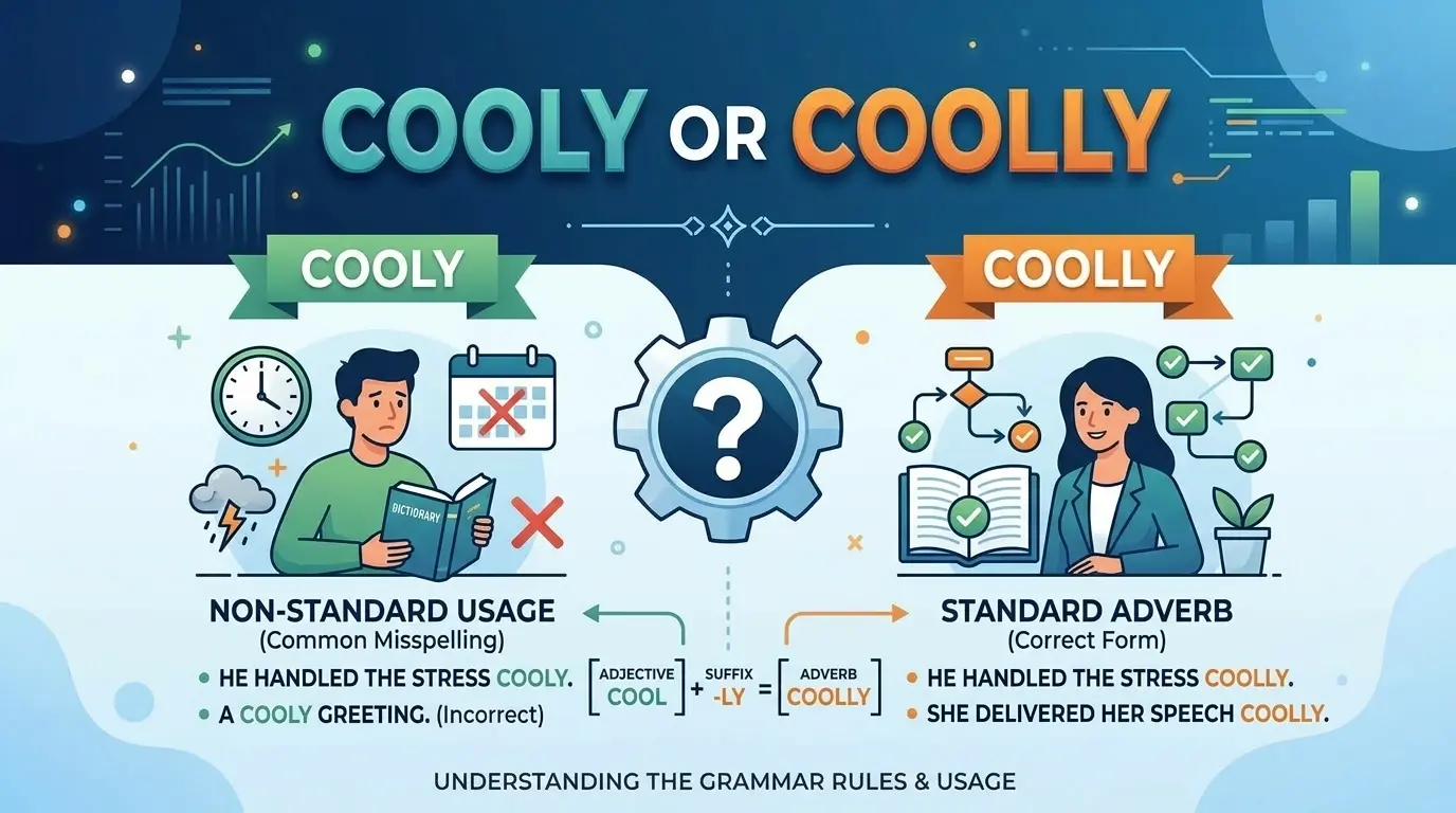 Cooly or Coolly