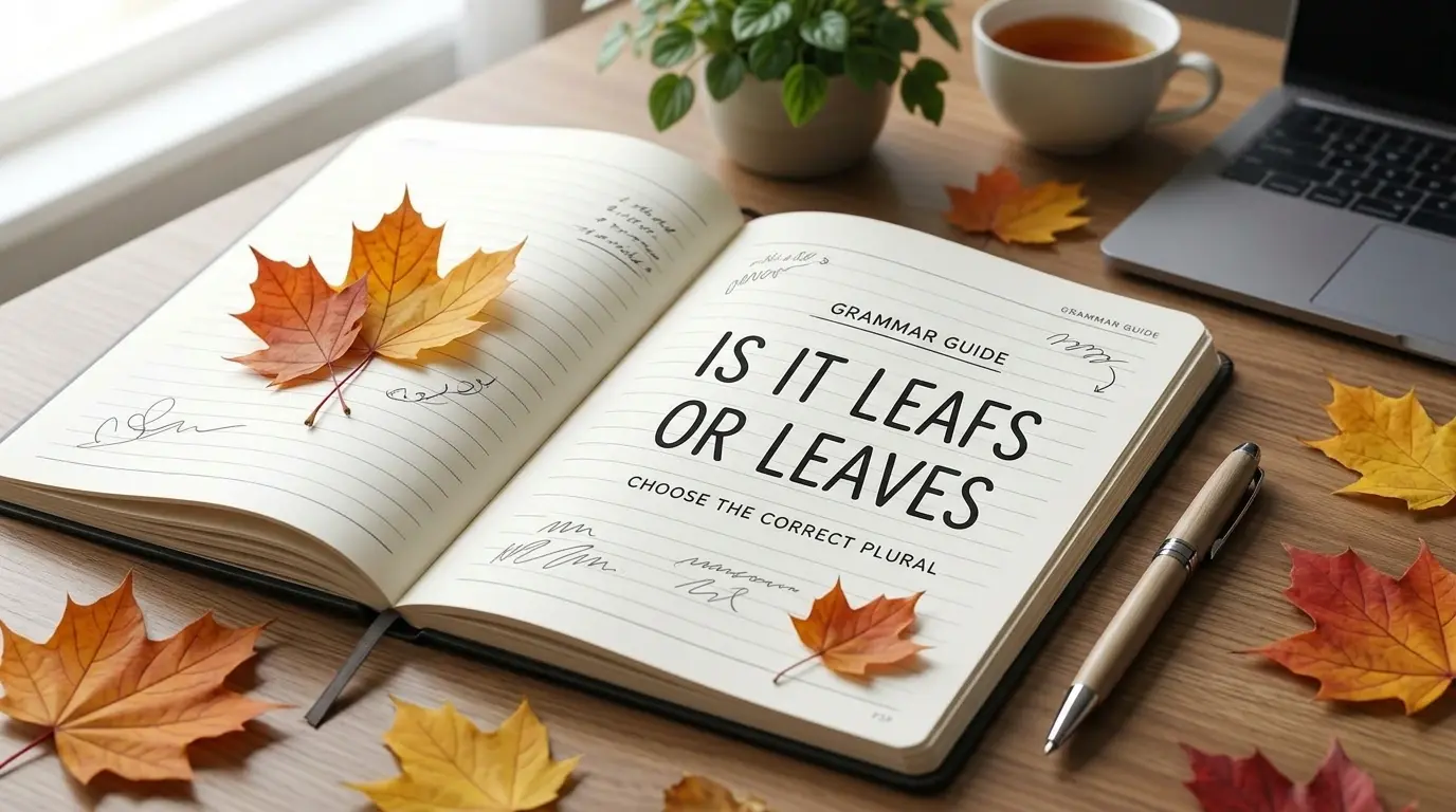 Is it leafs or leaves