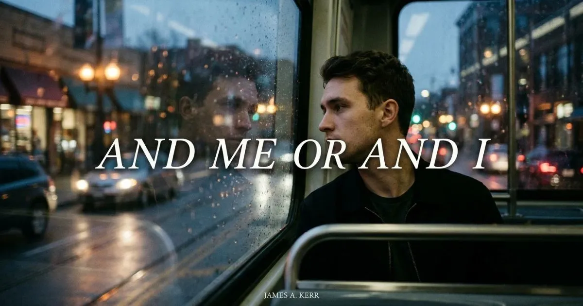 And me or and I
