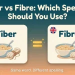 Fiber vs Fibre