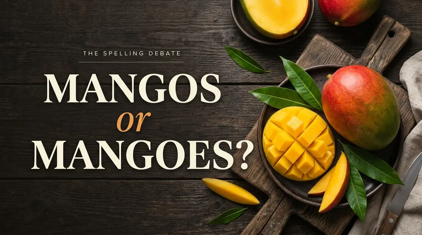 Mangos or Mangoes