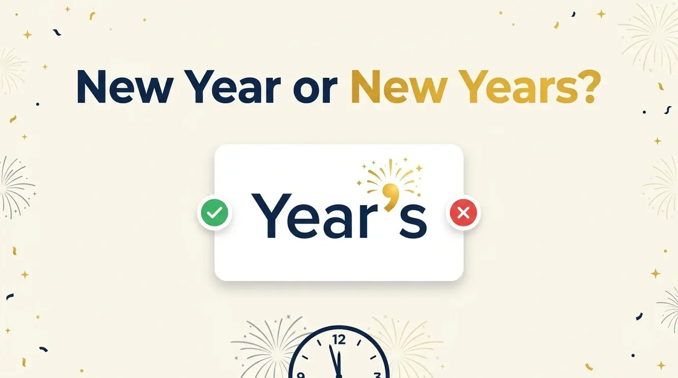 New year or New years
