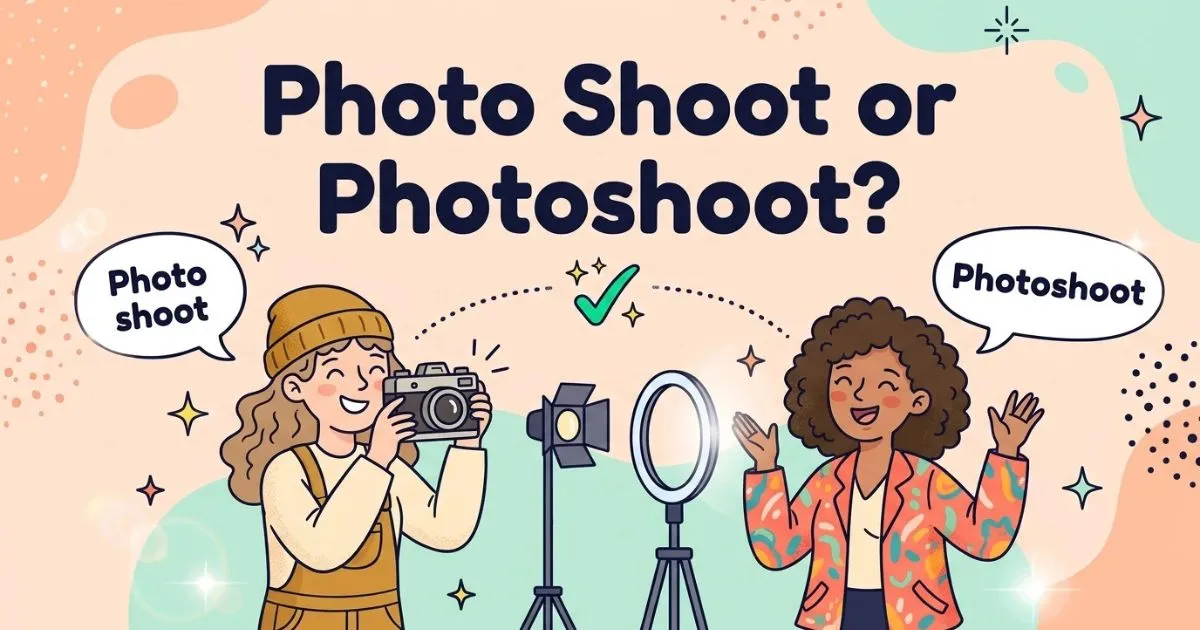 Photo shoot or Photoshoot