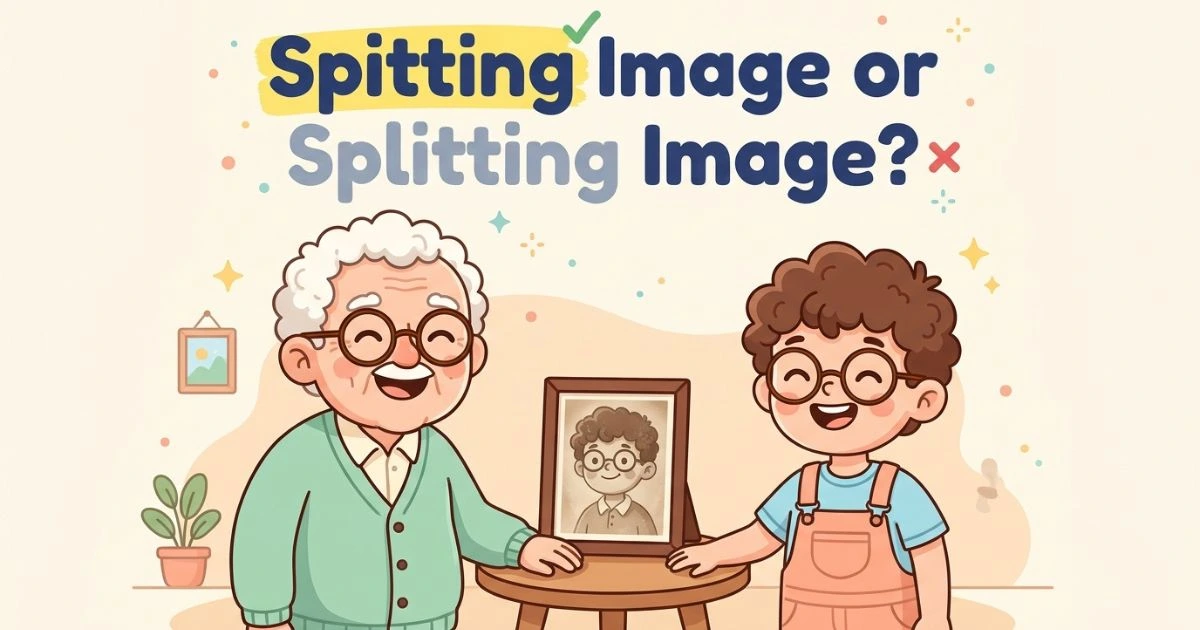 Spitting image or Splitting image