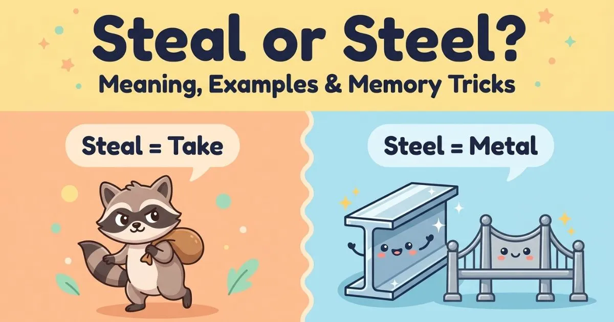Steal or Steel