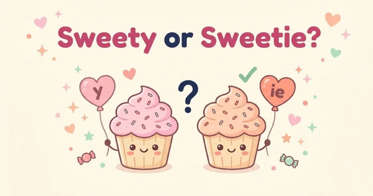 Sweety or Sweetie